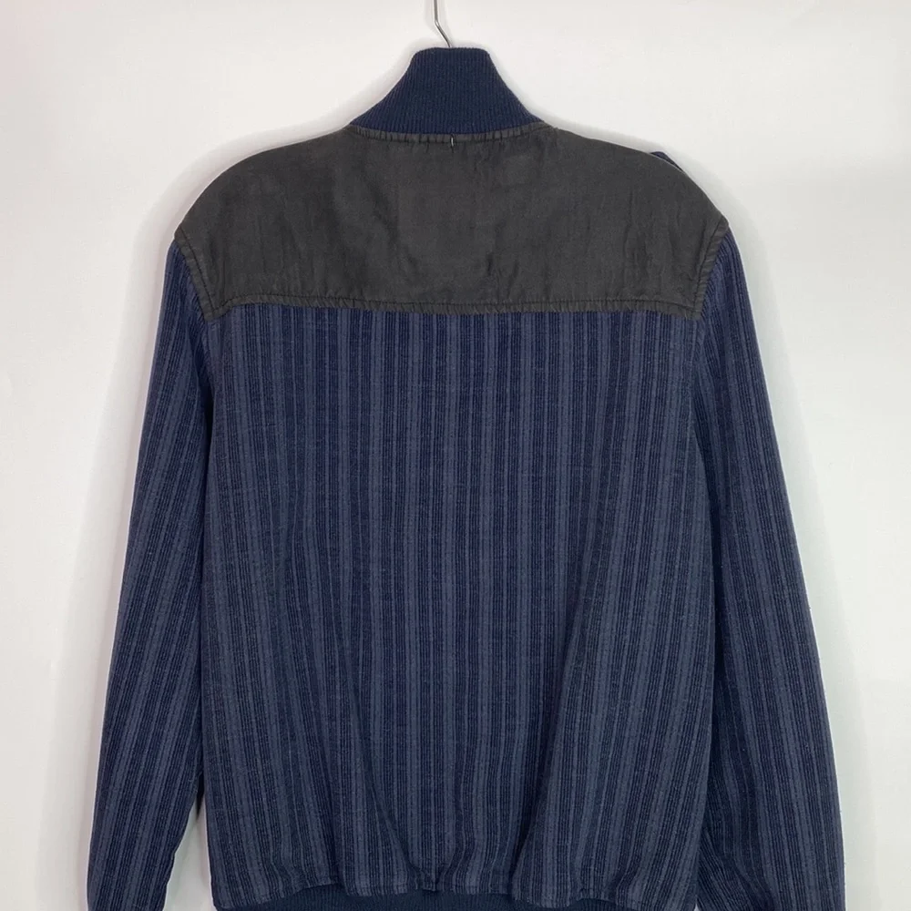 Petrol Precision Engine Muscle Navy Blue Jacket Large
